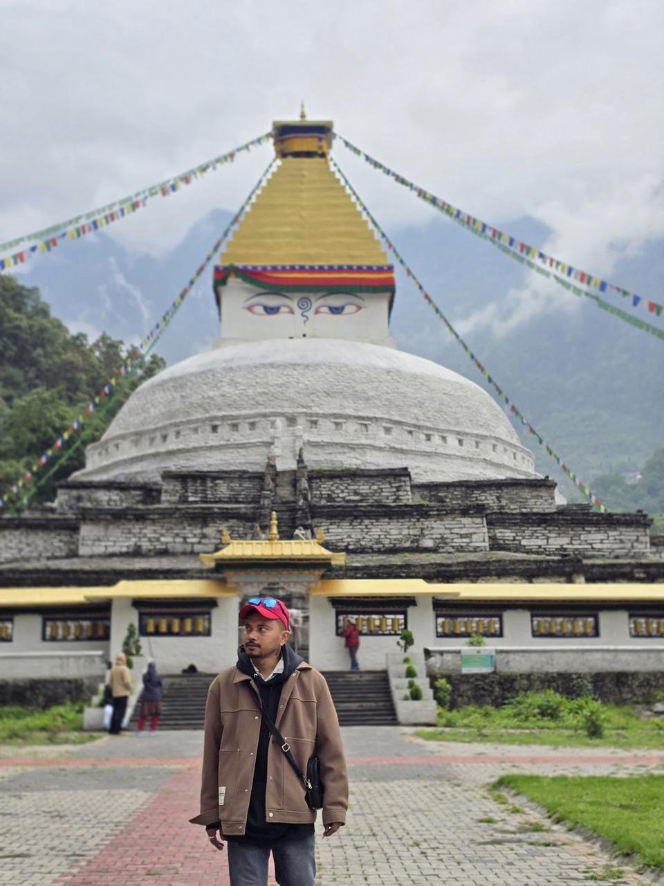 Guest portrait at Gorsam Chorten in the Zemithang valley